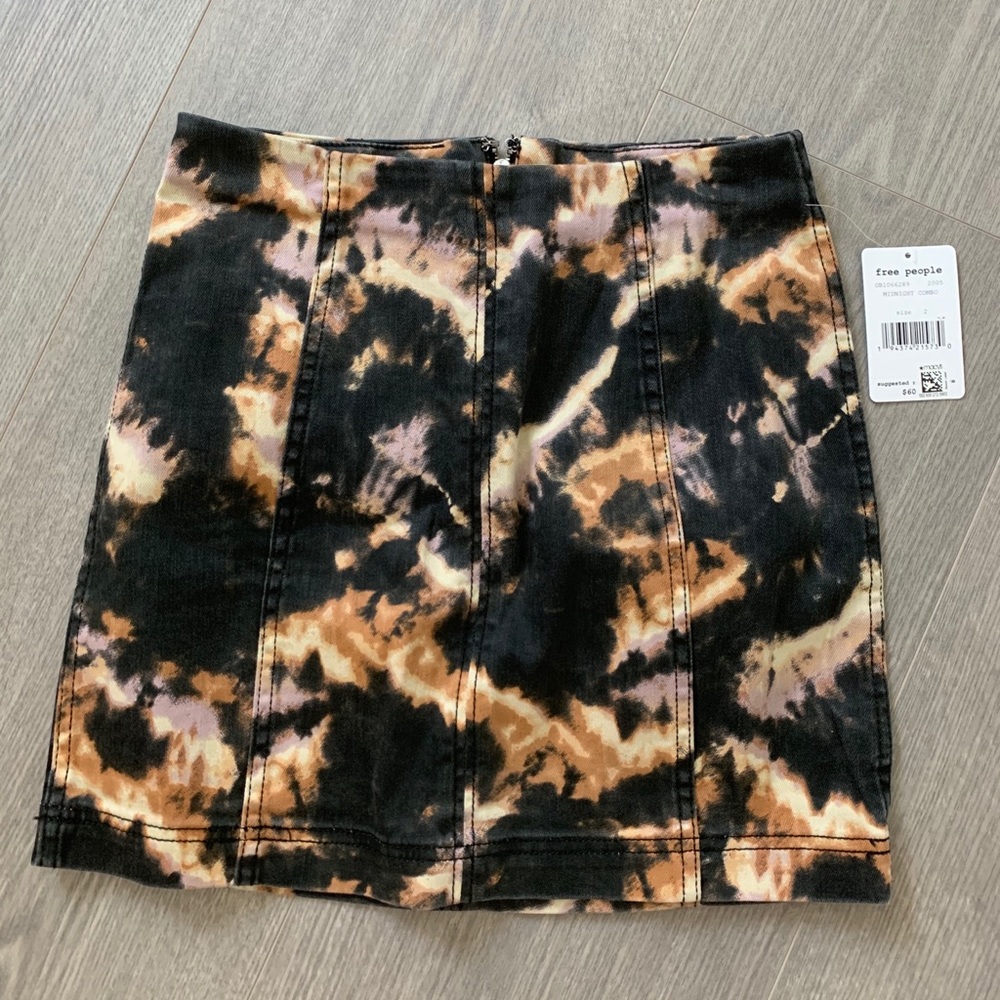 Free People// Modern Femme Tie-Dye Skirt